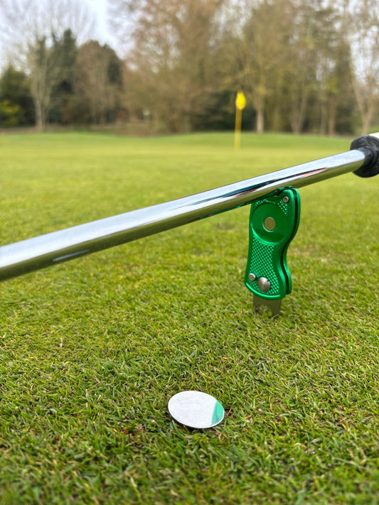 3 - in - 1 Pitch Mark Repairer | Sprung Design - 3F Golf