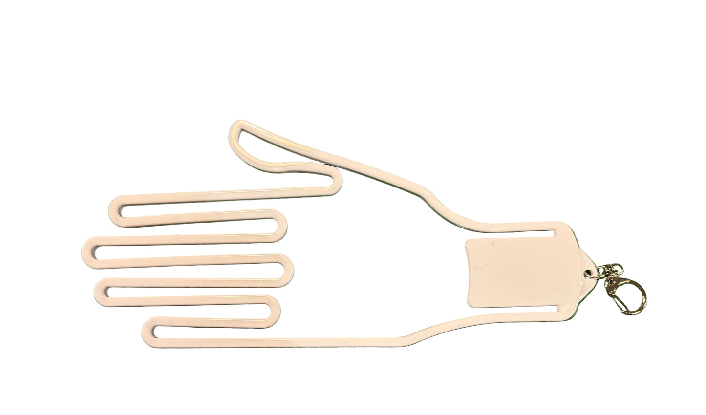 golf glove expander on a white background