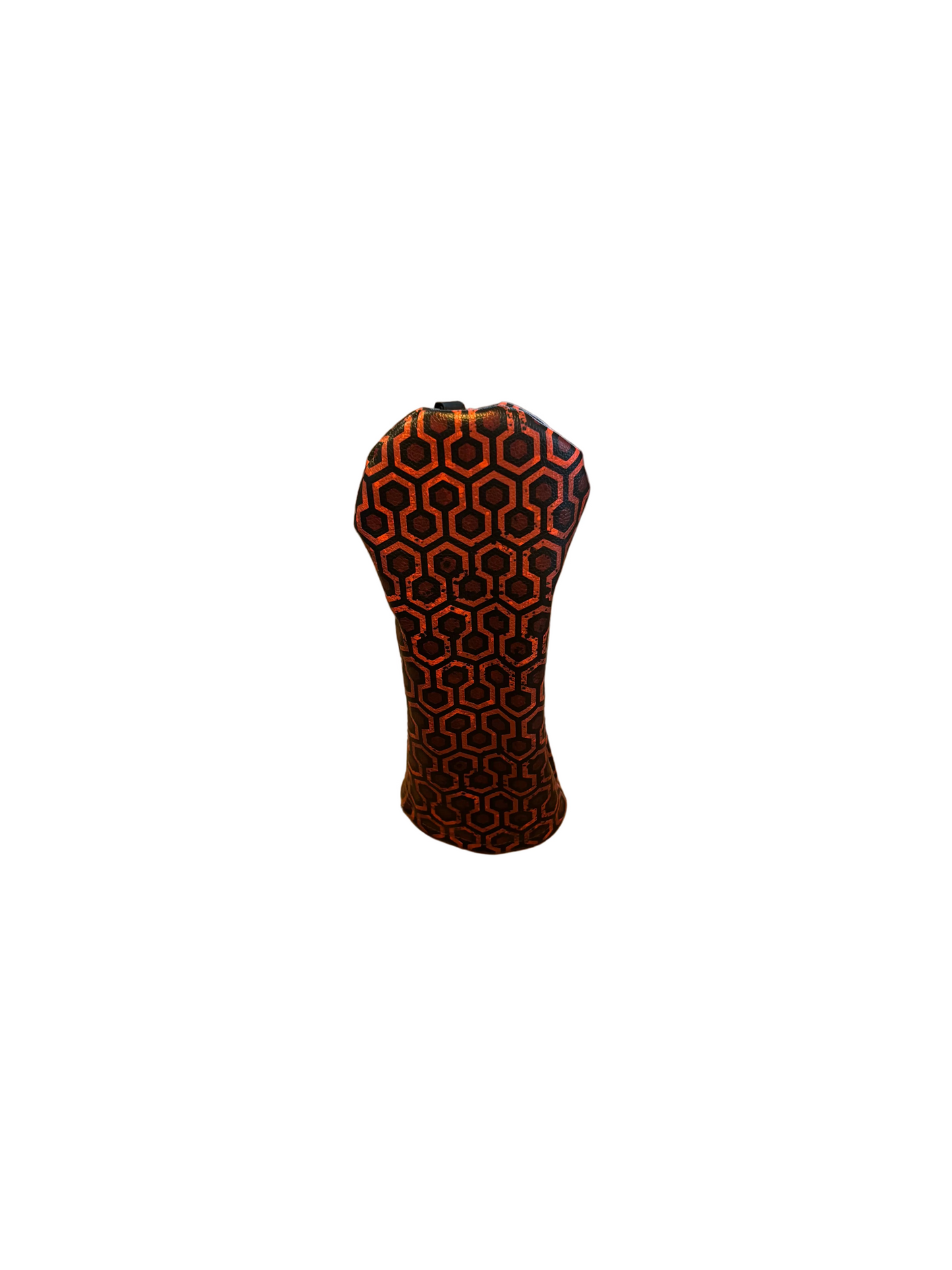 hicks hexagon pattern hybrid head cover on a white background