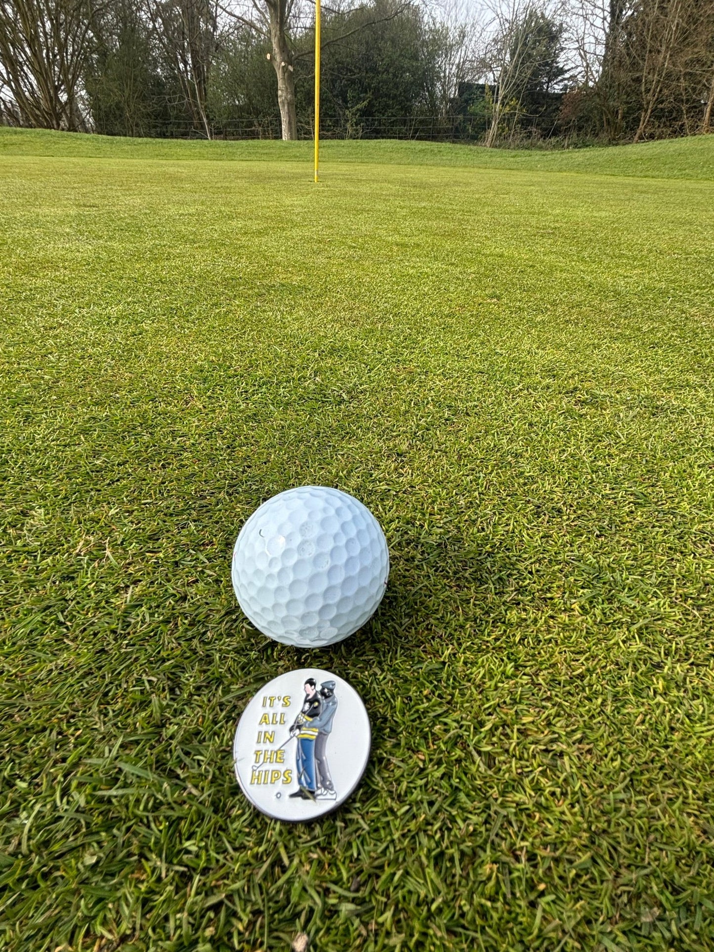 Happy Gilmore Ball Marker | Hat Clip Set - 3F Golf