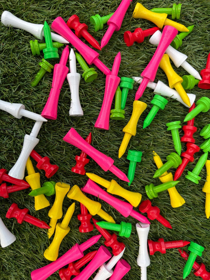 25 x Castle Tees | Golf Tees - 3F Golf