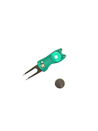 3 - in - 1 Pitch Mark Repairer | Sprung Design - 3F Golf