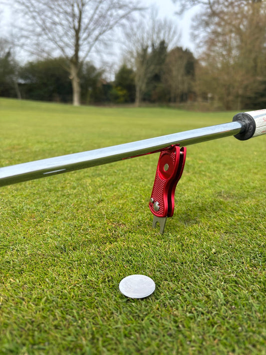 3 - in - 1 Pitch Mark Repairer | Sprung Design - 3F Golf