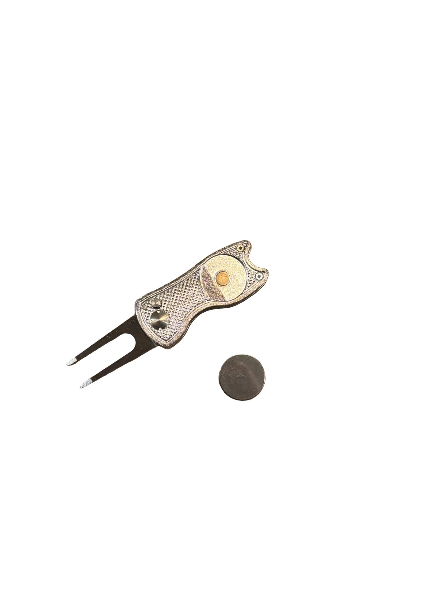 3 - in - 1 Pitch Mark Repairer | Sprung Design - 3F Golf