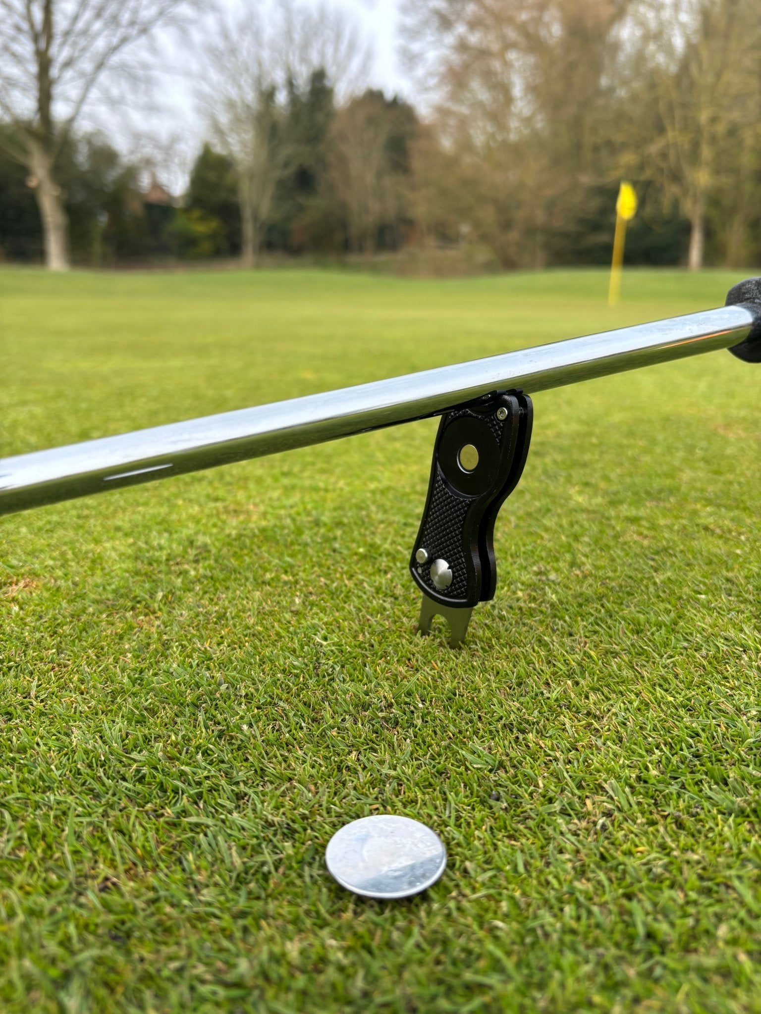 3 - in - 1 Pitch Mark Repairer | Sprung Design - 3F Golf