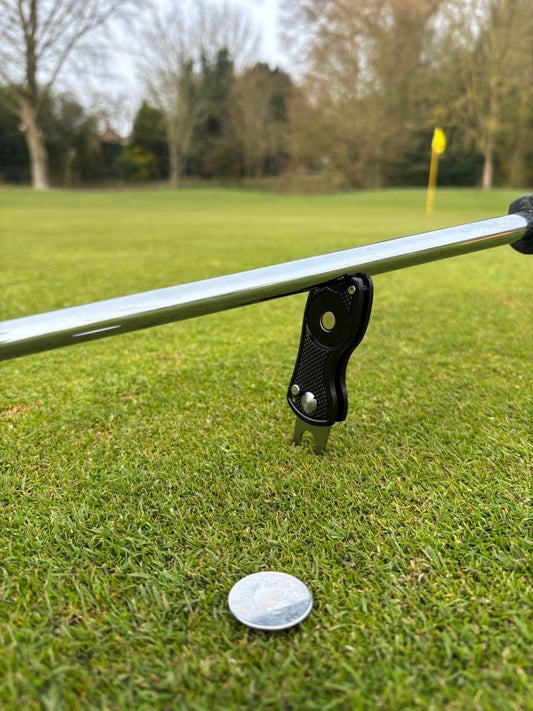 3 - in - 1 Pitch Mark Repairer | Sprung Design - 3F Golf