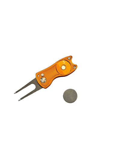 3 - in - 1 Pitch Mark Repairer | Sprung Design - 3F Golf