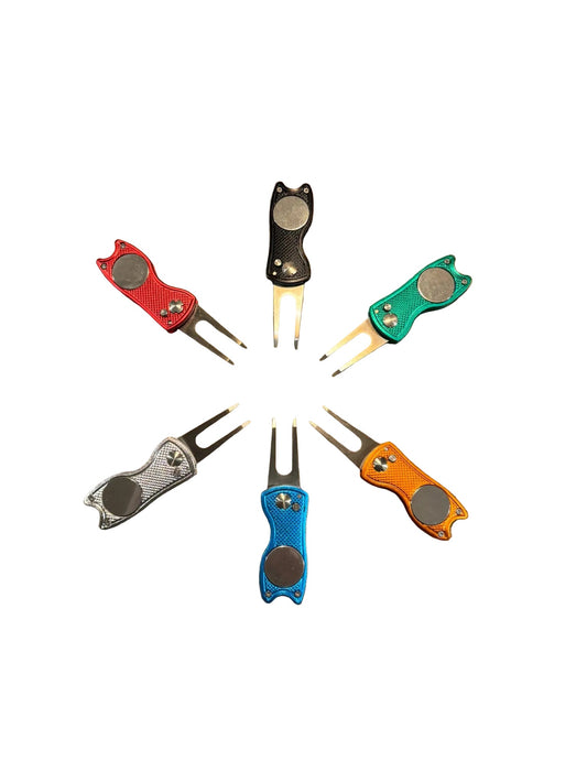 3 - in - 1 Pitch Mark Repairer | Sprung Design - 3F Golf