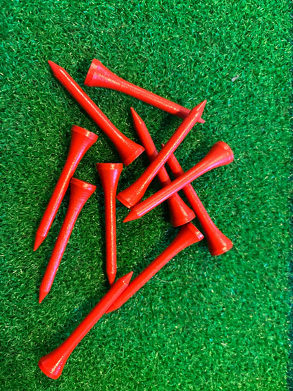 54mm Wooden Golf Tees - 3F Golf