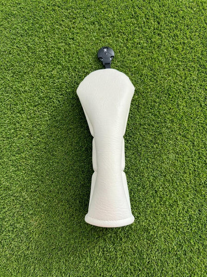 White Faux Leather Head Covers | Premium Protection
