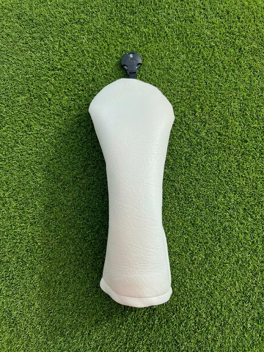 White Faux Leather Head Covers | Premium Protection
