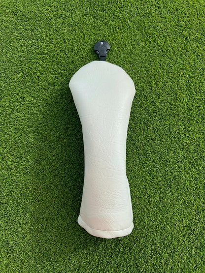White Faux Leather Head Covers | Premium Protection
