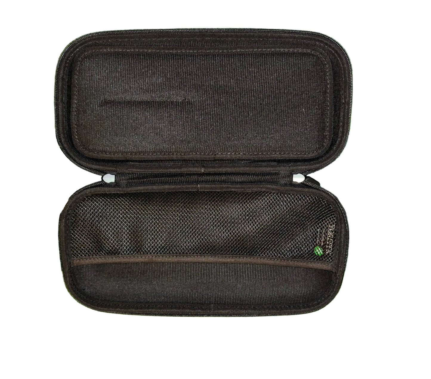 open black golf organiser case on a white background