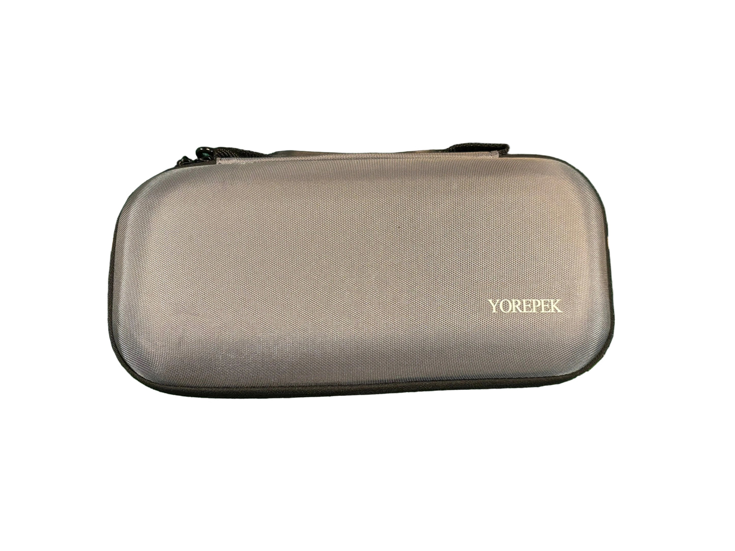 grey golf accessory case on a white background