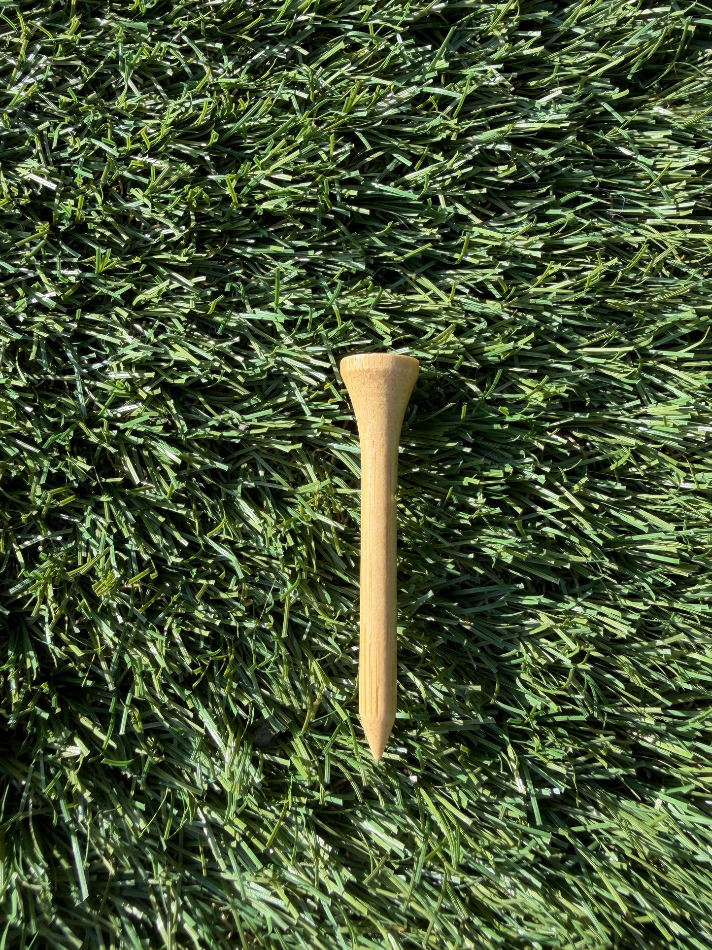 20x70mm Natural Wooden Tees | Premium Golf Tees