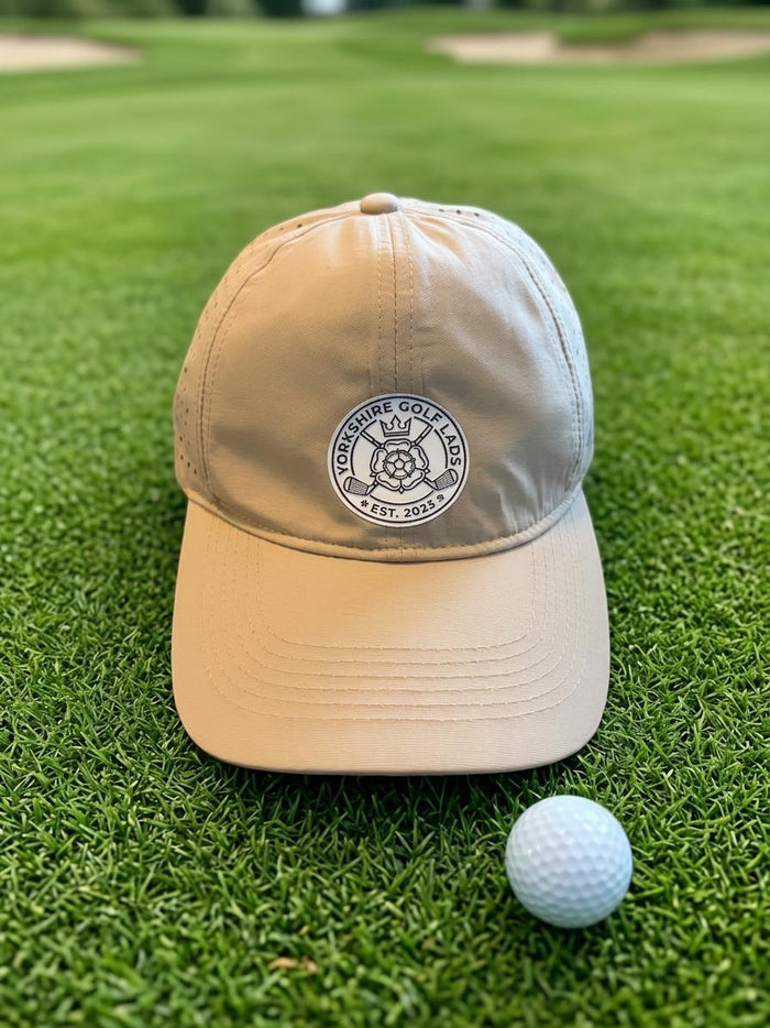 Beige YGL hat - 3F Golf