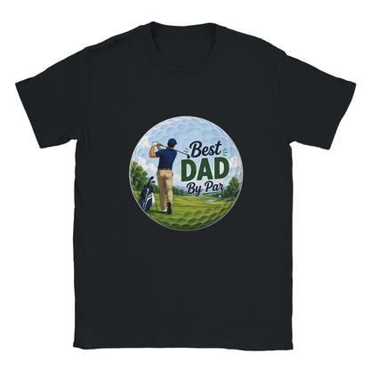 Best Dad By Par | Mens T Shirt | Funny Golf Gift For Golfer | Father's Day Birthday Present | Gift For Dad Brother Son - 3F Golf