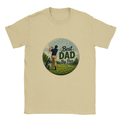 Best Dad By Par | Mens T Shirt | Funny Golf Gift For Golfer | Father's Day Birthday Present | Gift For Dad Brother Son - 3F Golf