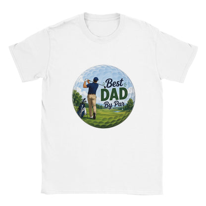 Best Dad By Par | Mens T Shirt | Funny Golf Gift For Golfer | Father's Day Birthday Present | Gift For Dad Brother Son - 3F Golf