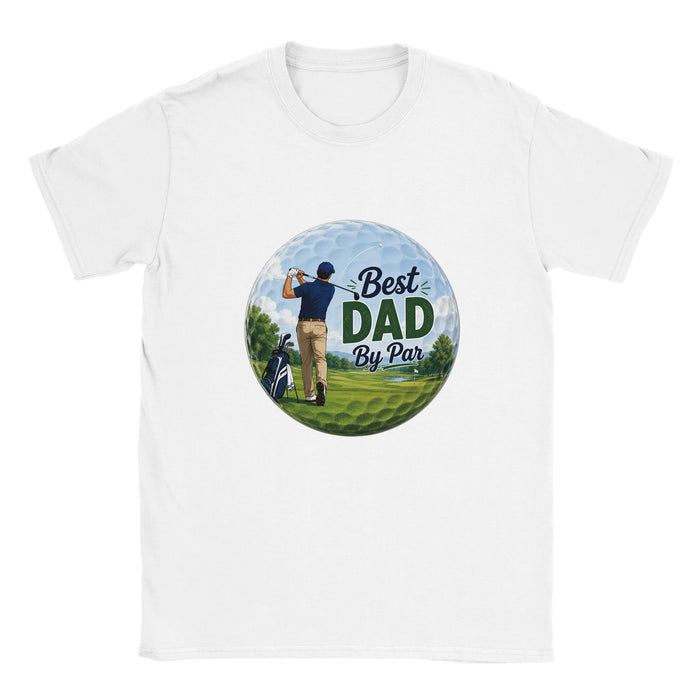 Best Dad By Par | Mens T Shirt | Funny Golf Gift For Golfer | Father's Day Birthday Present | Gift For Dad Brother Son - 3F Golf