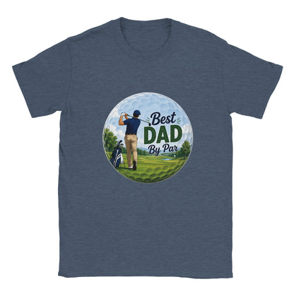 Best Dad By Par | Mens T Shirt | Funny Golf Gift For Golfer | Father's Day Birthday Present | Gift For Dad Brother Son - 3F Golf