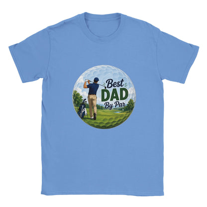 Best Dad By Par | Mens T Shirt | Funny Golf Gift For Golfer | Father's Day Birthday Present | Gift For Dad Brother Son - 3F Golf