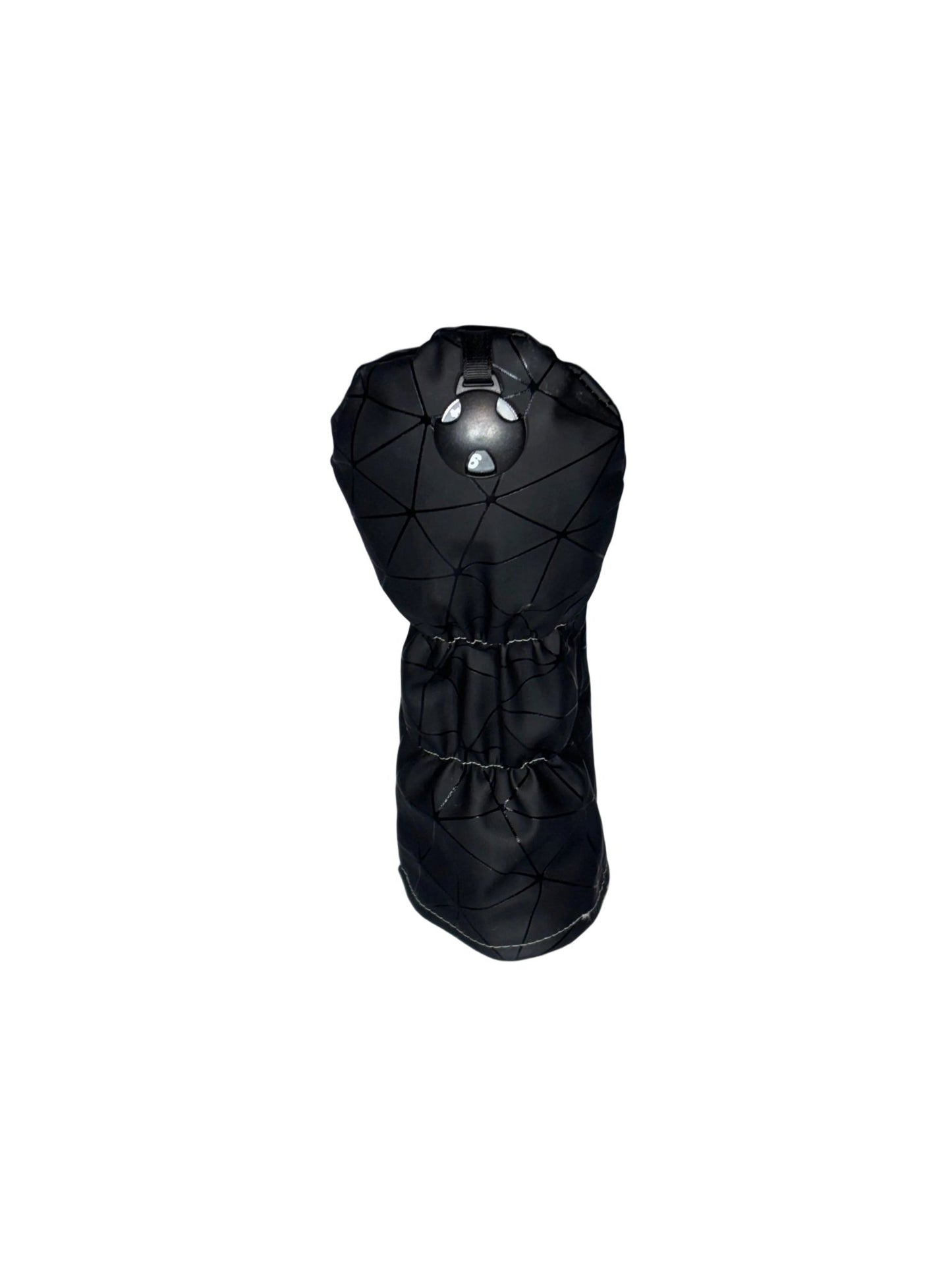 Black Geometric Head Cover - 3F Golf