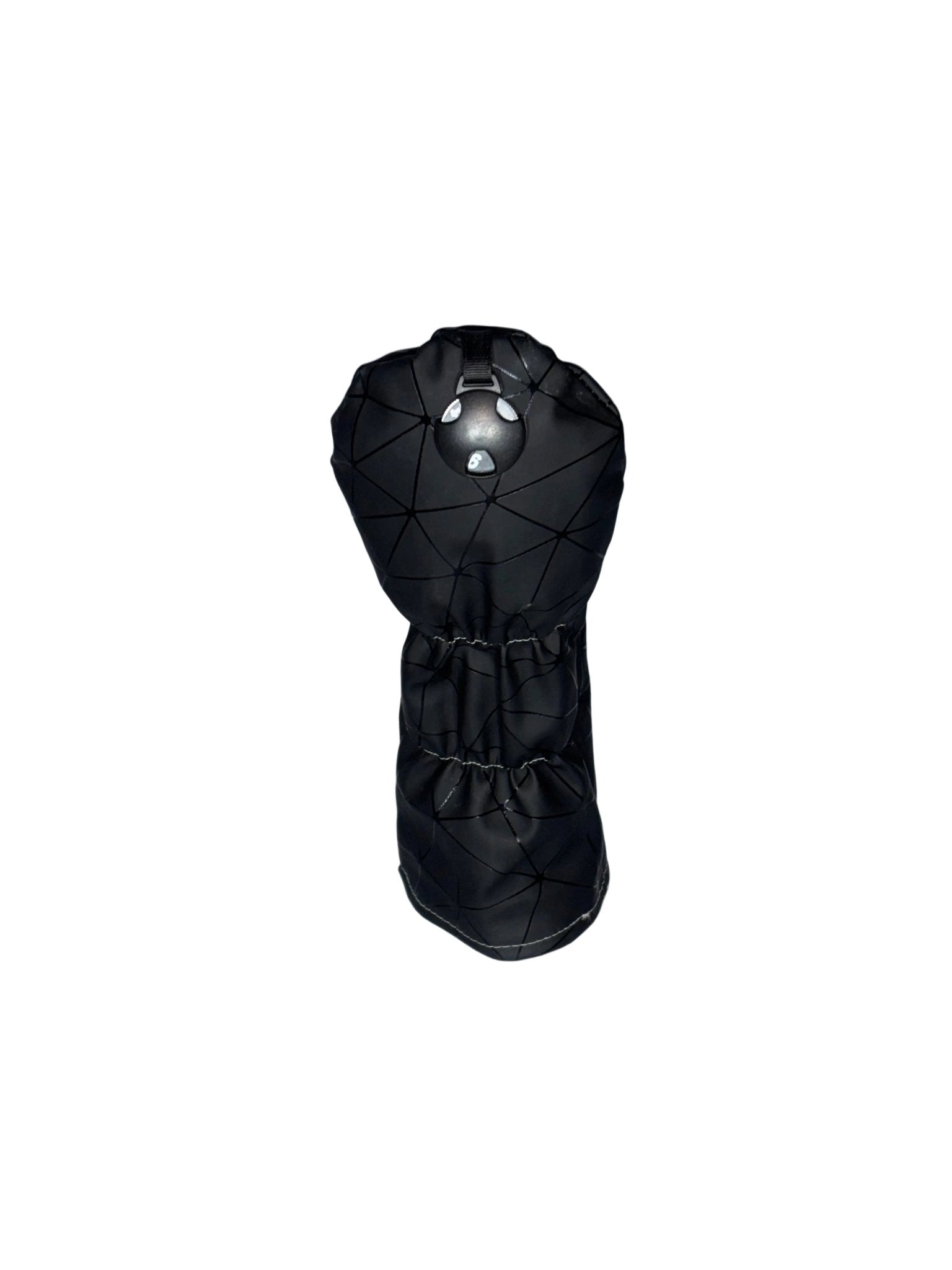 Black Geometric Head Cover - 3F Golf