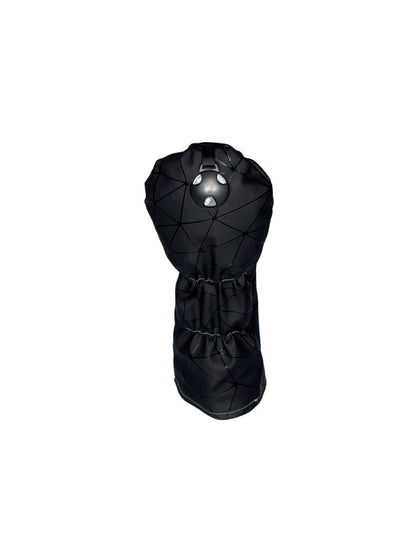 Black Geometric Head Cover - 3F Golf