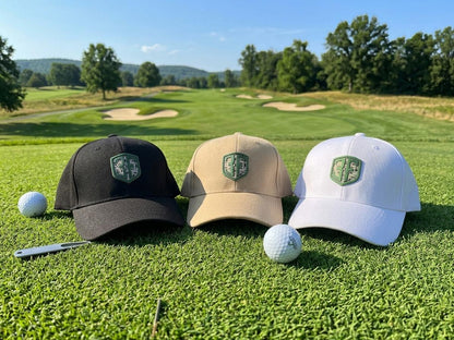 Black Golf Hat | 3F Golf Logo - 3F Golf