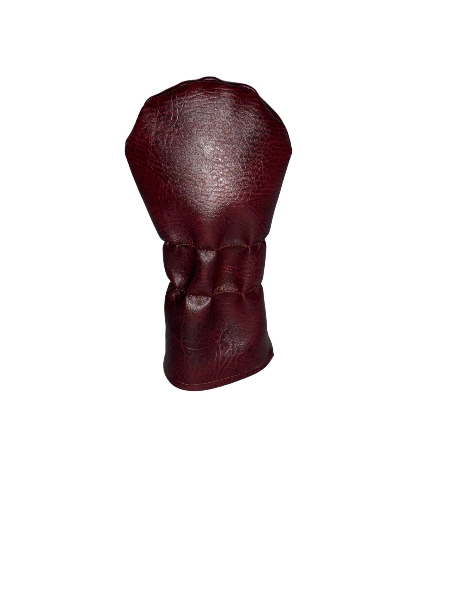 Burgundy Red Faux Leather Golf Headcovers - 3F Golf