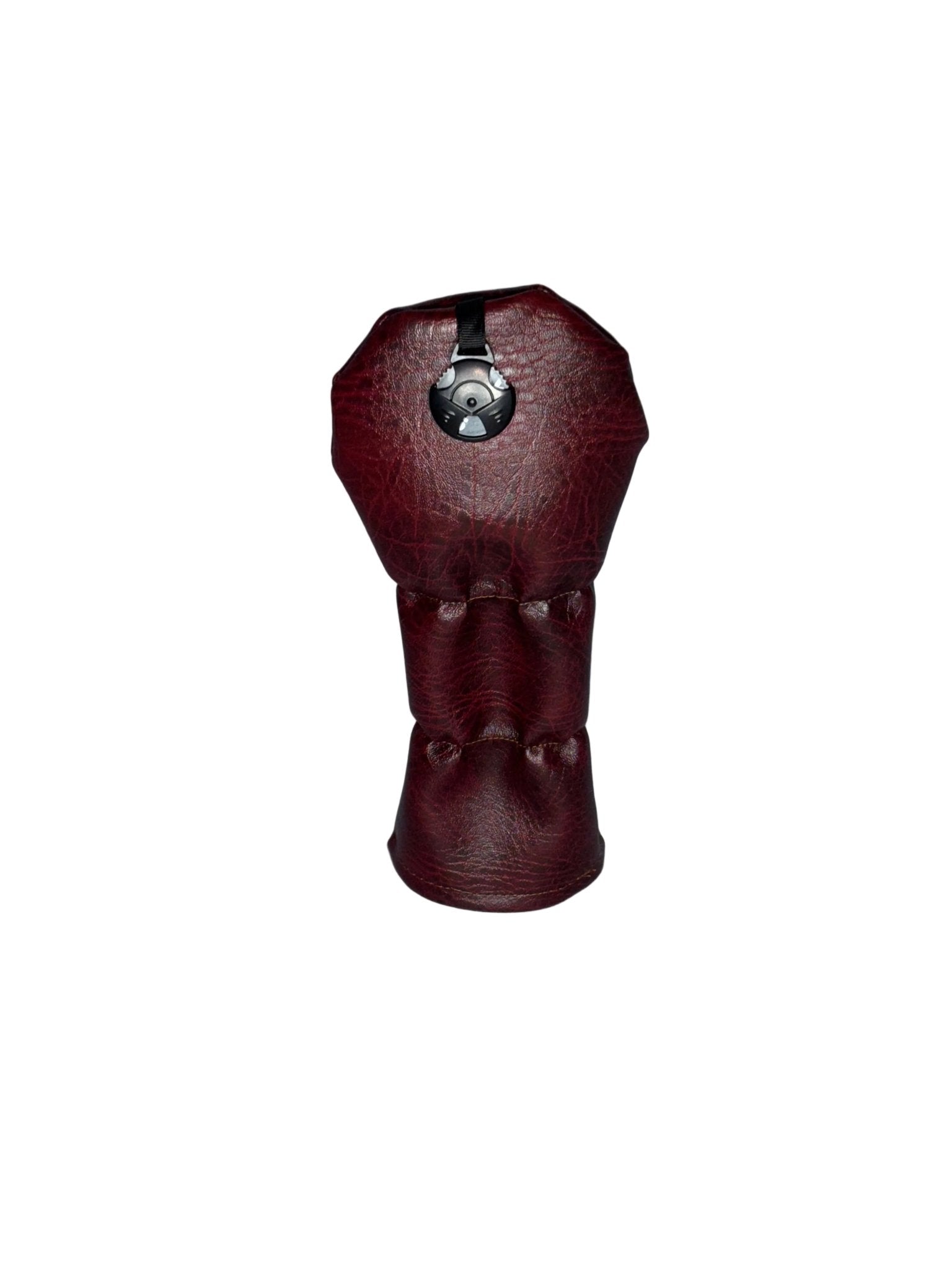 Burgundy Red Faux Leather Golf Headcovers - 3F Golf