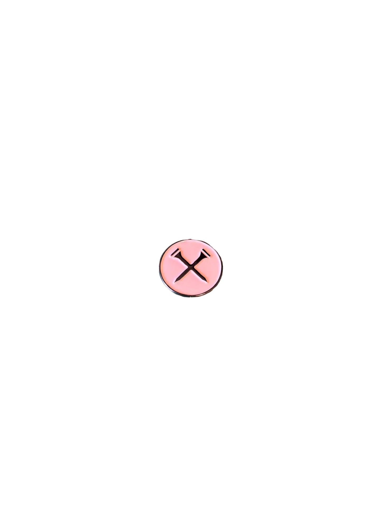 Cross tees ball marker - 3F Golf