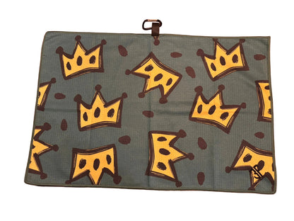 Crown Series Waffle Golf Towel - 3F Golf