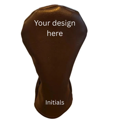 Custom embroidered head cover - 3F Golf