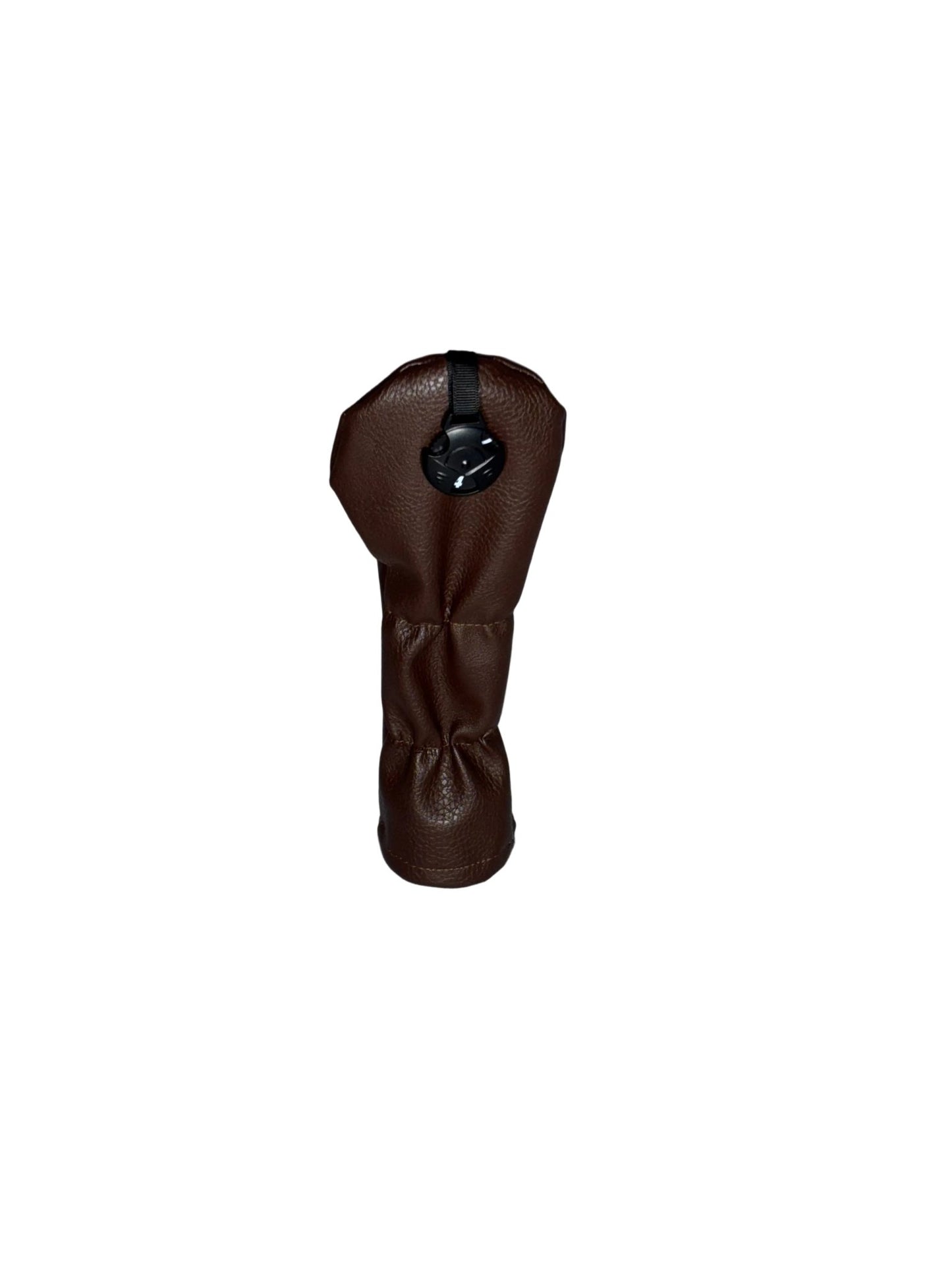 Dark Brown Faux Leather Golf Headcovers - 3F Golf