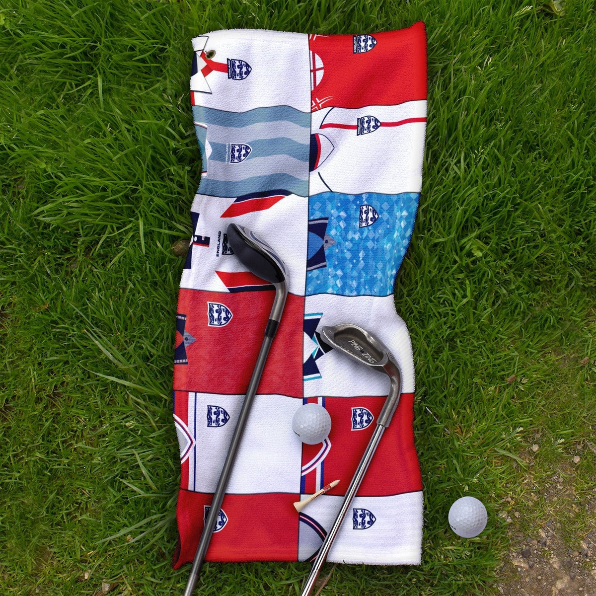 England - Kit Montage - Golf Towel - 3F Golf