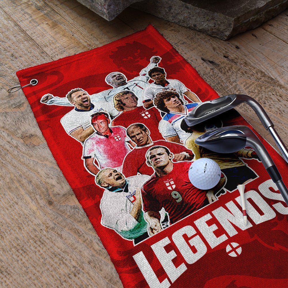 England Legend Montage - Golf Towel - 3F Golf