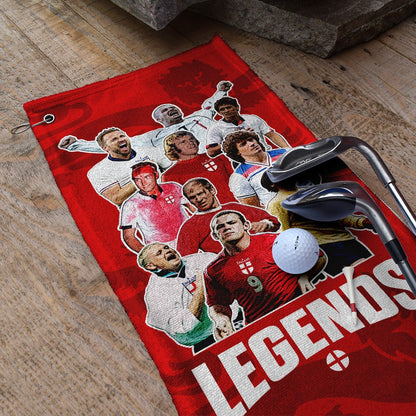 England Legend Montage - Golf Towel - 3F Golf