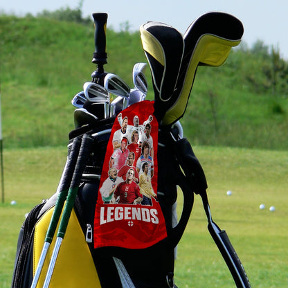 England Legend Montage - Golf Towel - 3F Golf