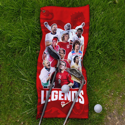 England Legend Montage - Golf Towel - 3F Golf