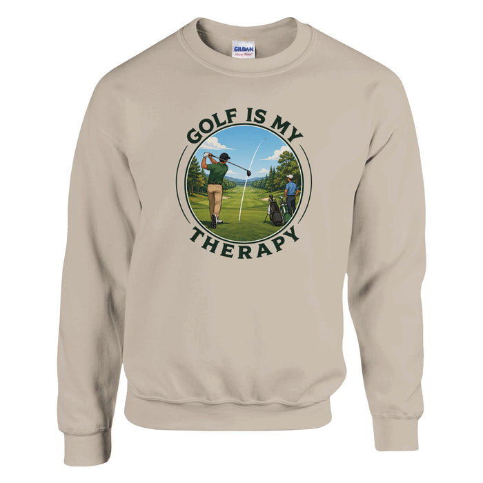 Golf Is My Therapy jumper – Funny Golf t shirt Gift for Dad Golfer – Golf Lover sweatshirt - 3F Golf