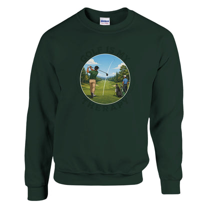Golf Is My Therapy jumper – Funny Golf t shirt Gift for Dad Golfer – Golf Lover sweatshirt - 3F Golf