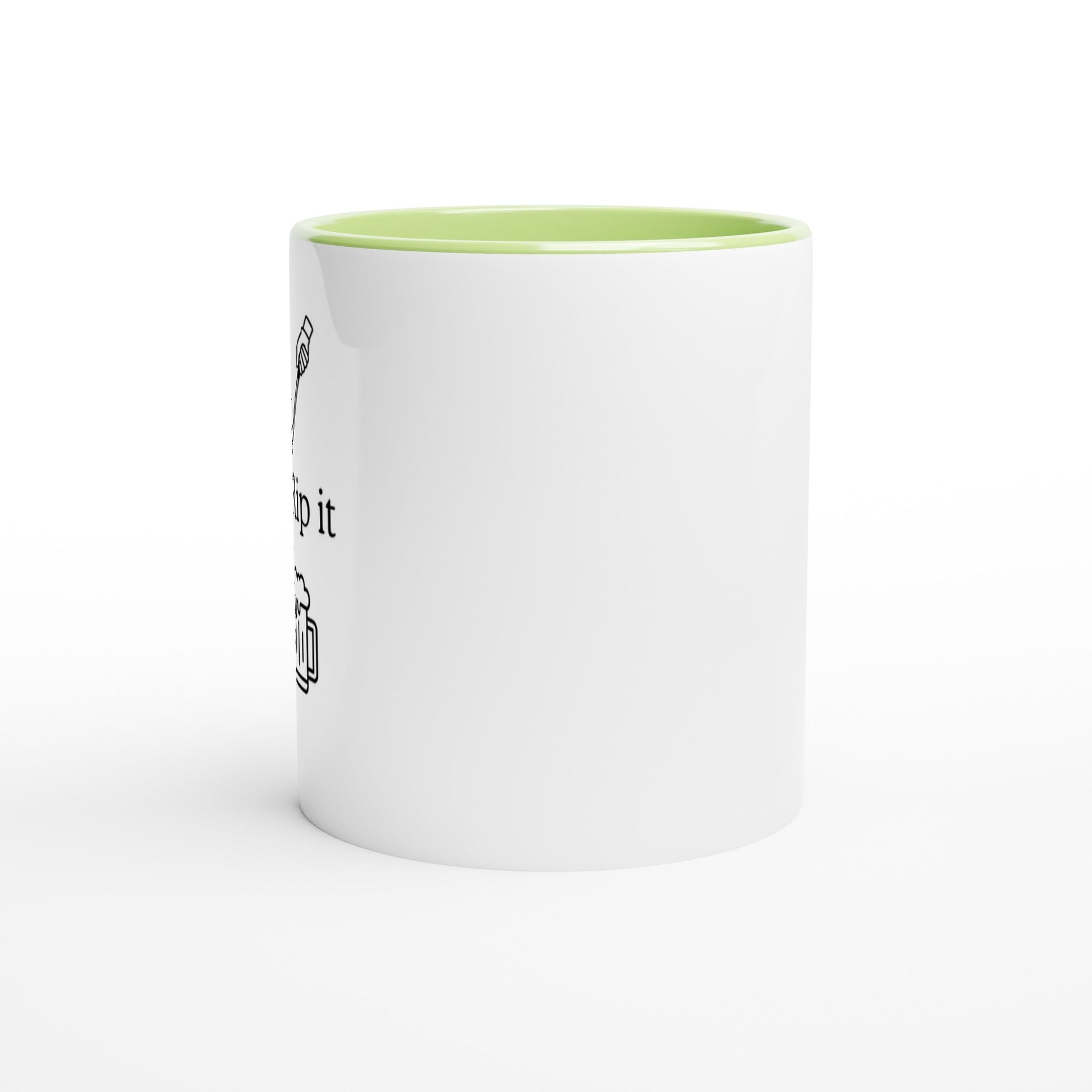 Grip It Rip It Sip It | Funny golf mug present for Dad Brother Son father's day present leaving present 11oz Ceramic Mug - 3F Golf