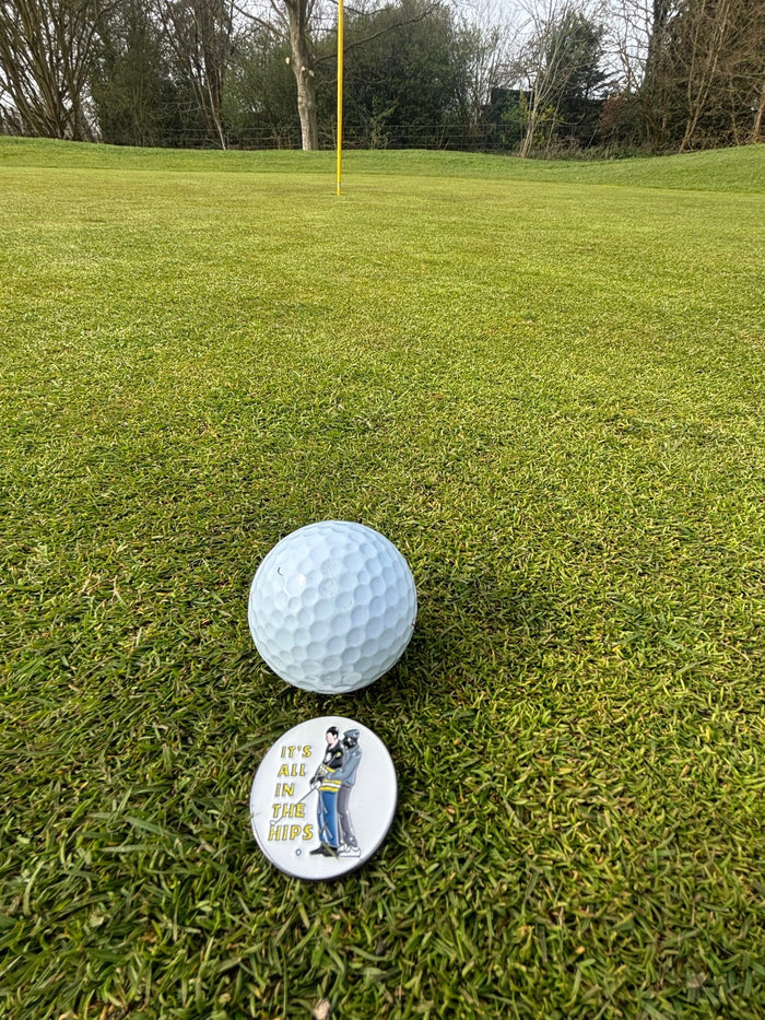 Happy Gilmore Ball Marker | Hat Clip Set - 3F Golf