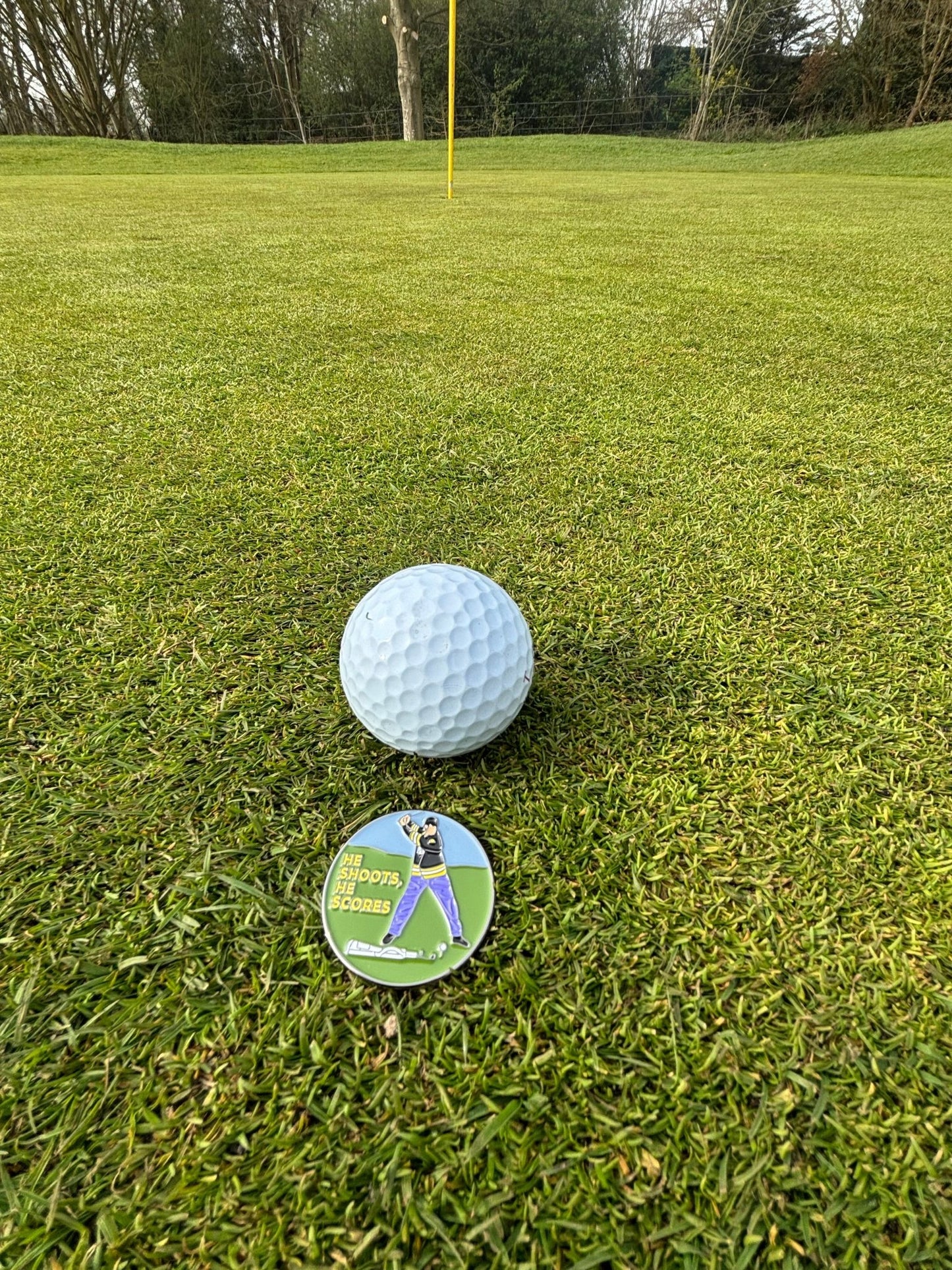 Happy Gilmore Ball Marker | Hat Clip Set - 3F Golf