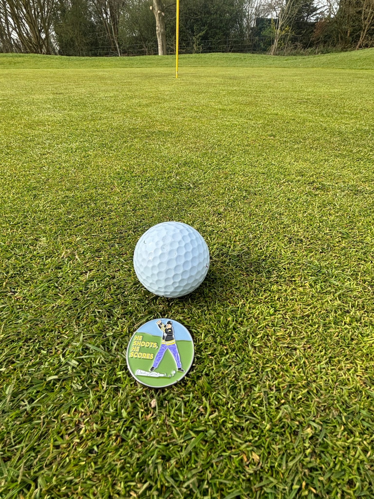 Happy Gilmore Ball Marker | Hat Clip Set - 3F Golf