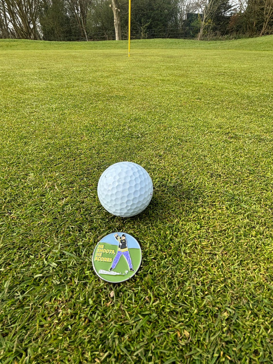 Happy Gilmore Ball Marker | Hat Clip Set - 3F Golf