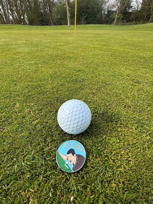 Happy Gilmore Ball Marker | Hat Clip Set - 3F Golf