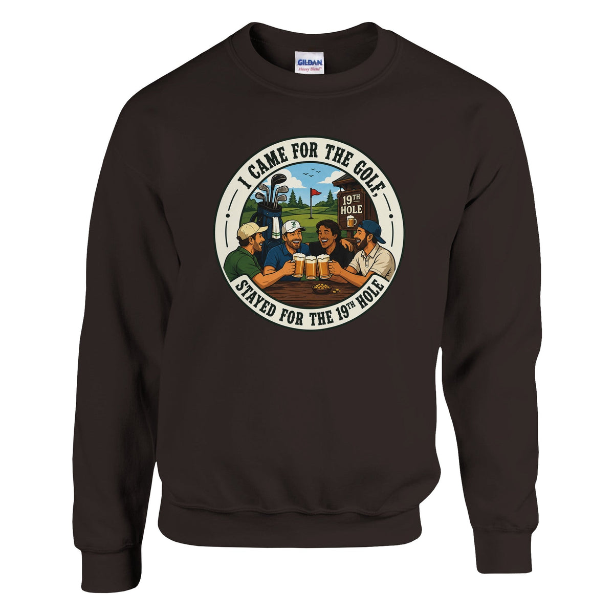I Came For The Golf jumper – Funny Golf t shirt Gift for Dad Golfer – Golf Lover sweatshirt - 3F Golf